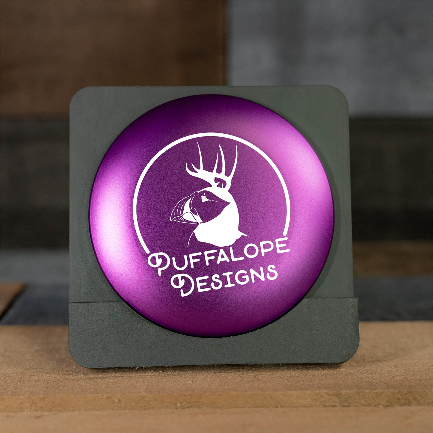 Custom Engraved Metal Mini Disc Golf Marker - PDGA Legal - Driver Style