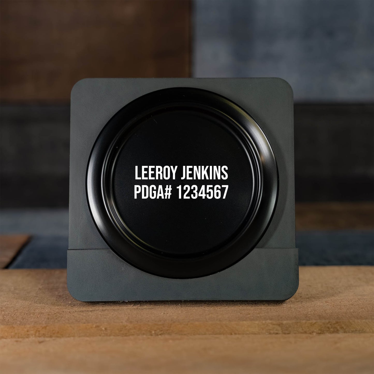 Custom Engraved Metal Mini Disc Golf Marker - PDGA Legal - Midrange Style