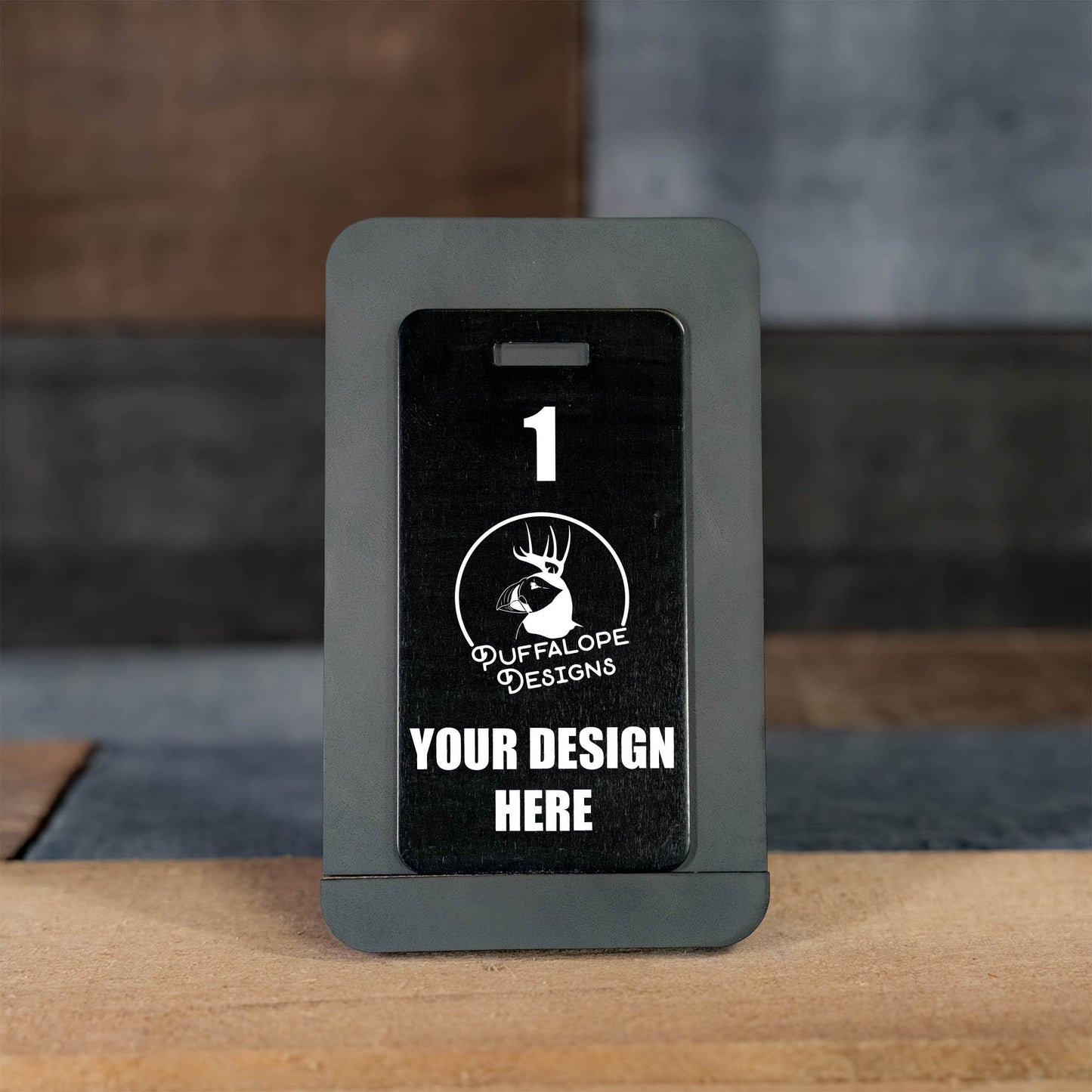 Custom Metal Disc Golf Bag Tags