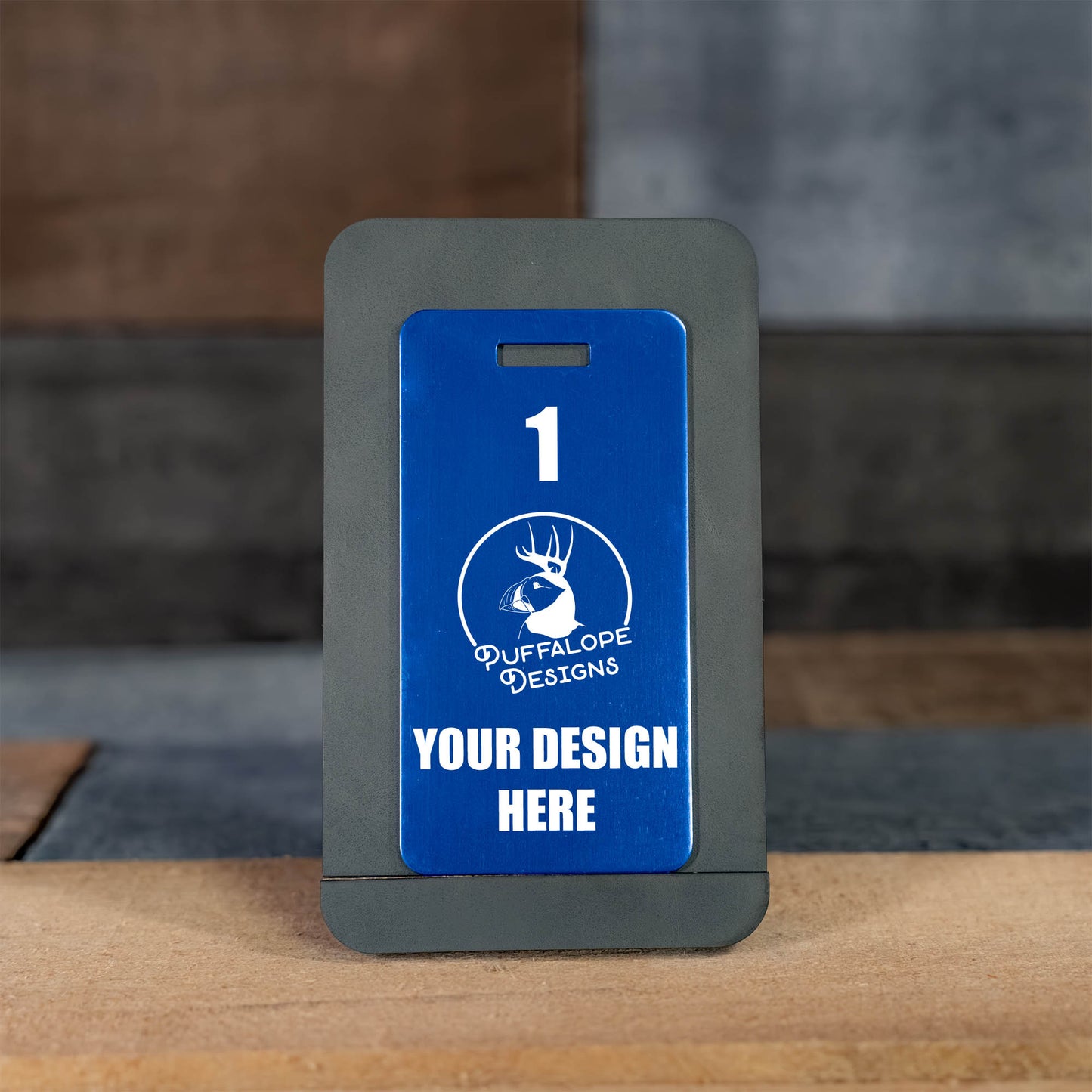 Custom Metal Disc Golf Bag Tags