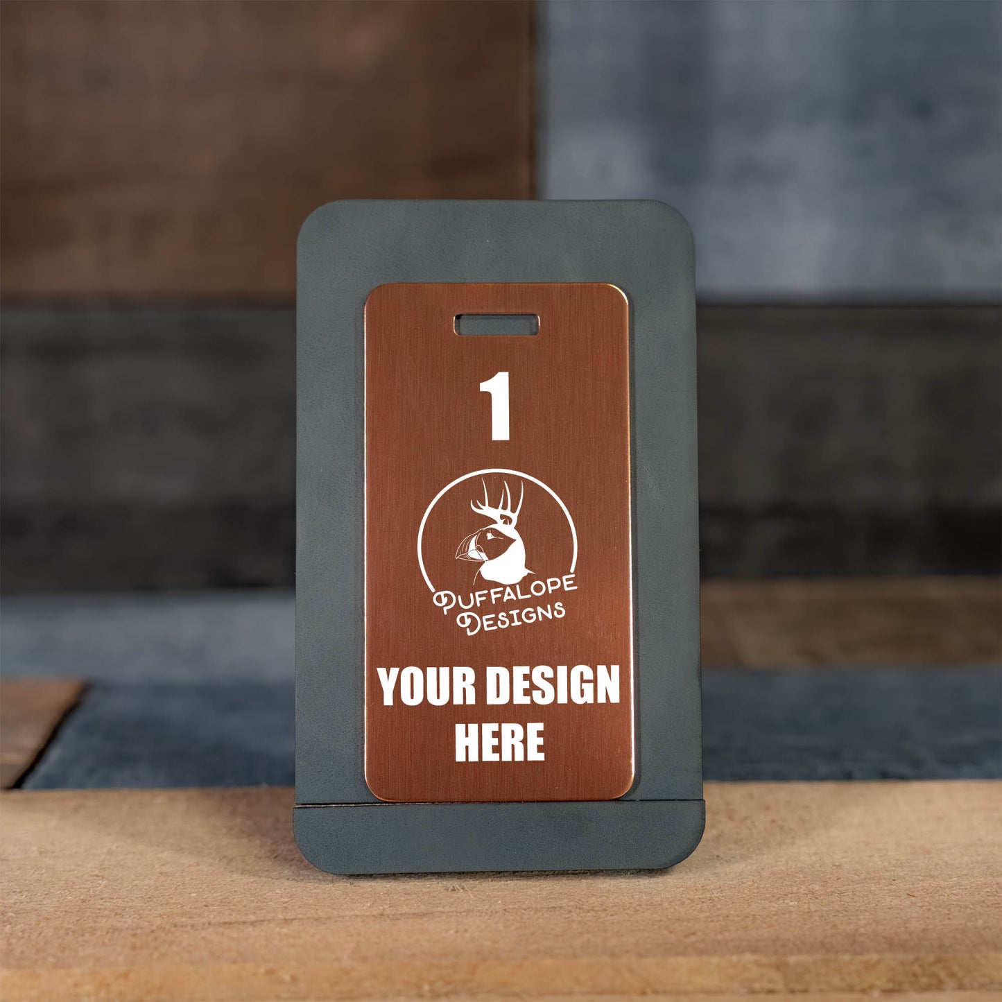 Custom Metal Disc Golf Bag Tags