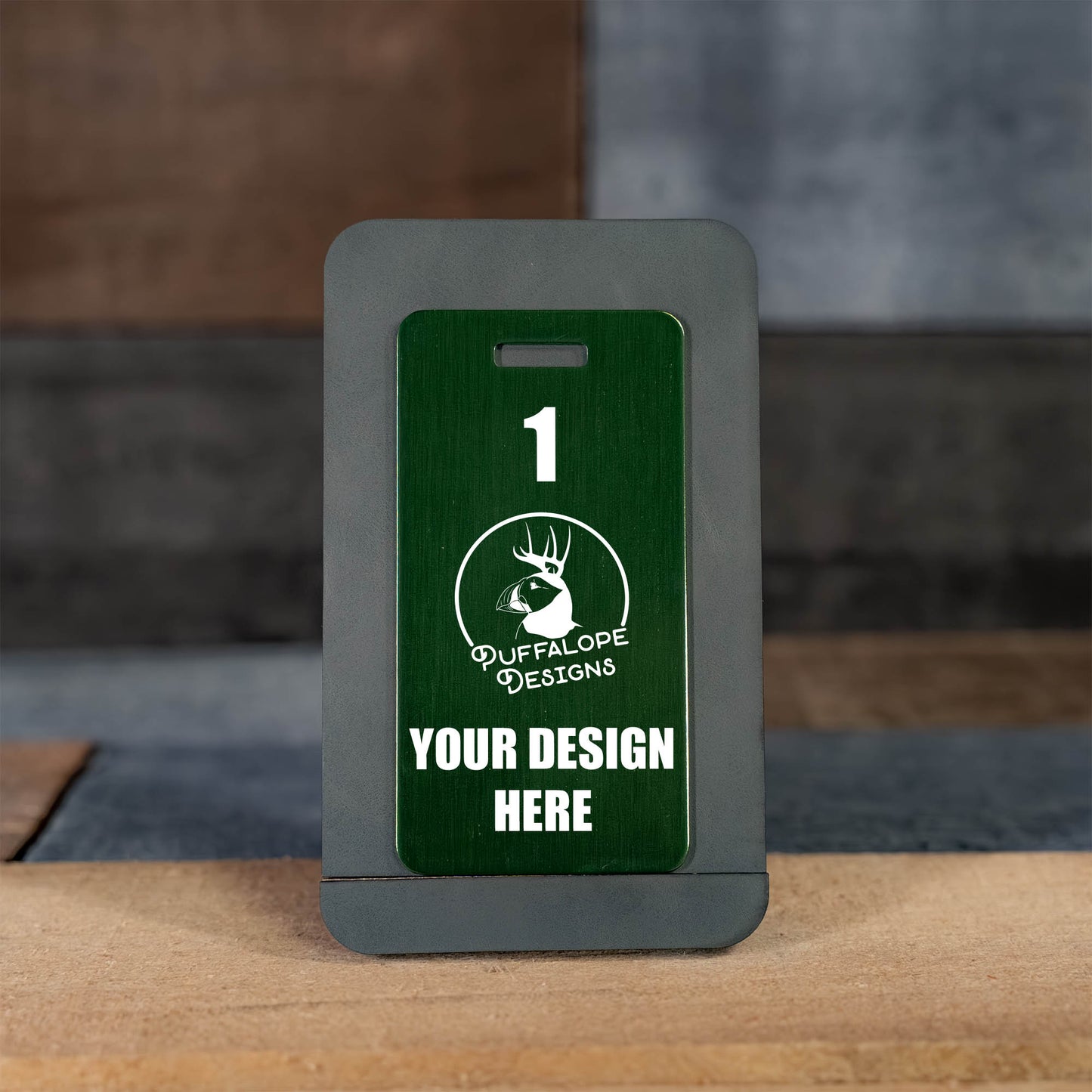 Custom Metal Disc Golf Bag Tags