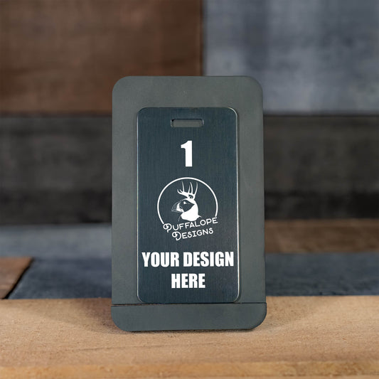 Custom Metal Disc Golf Bag Tags