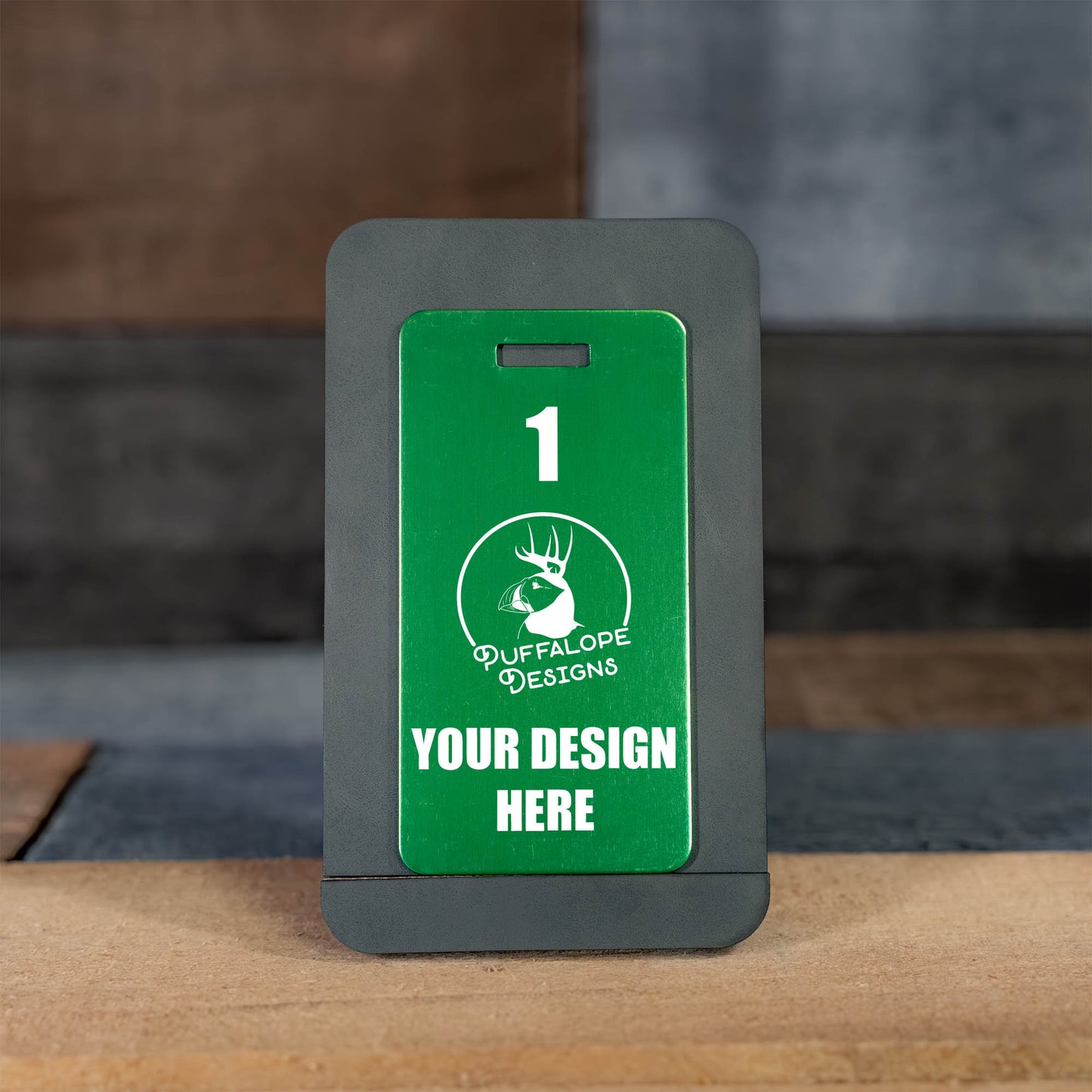 Custom Metal Disc Golf Bag Tags