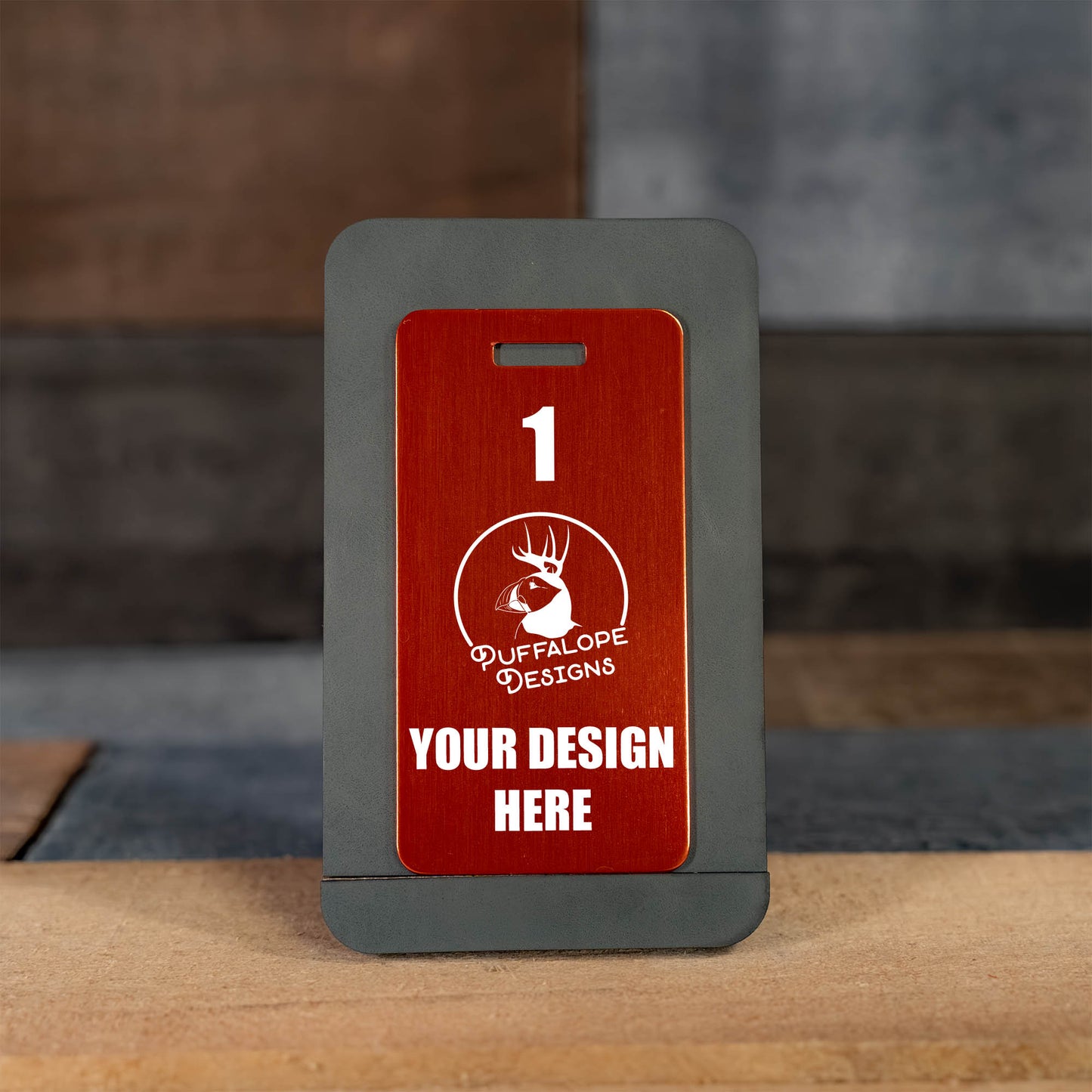 Custom Metal Disc Golf Bag Tags