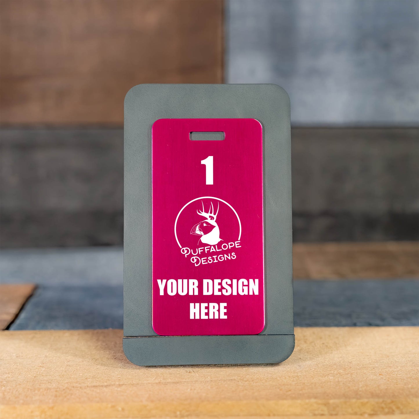 Custom Metal Disc Golf Bag Tags