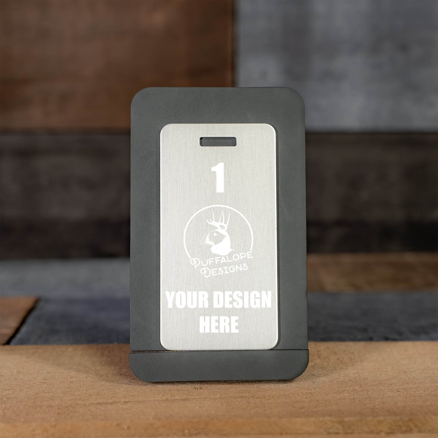 Custom Metal Disc Golf Bag Tags