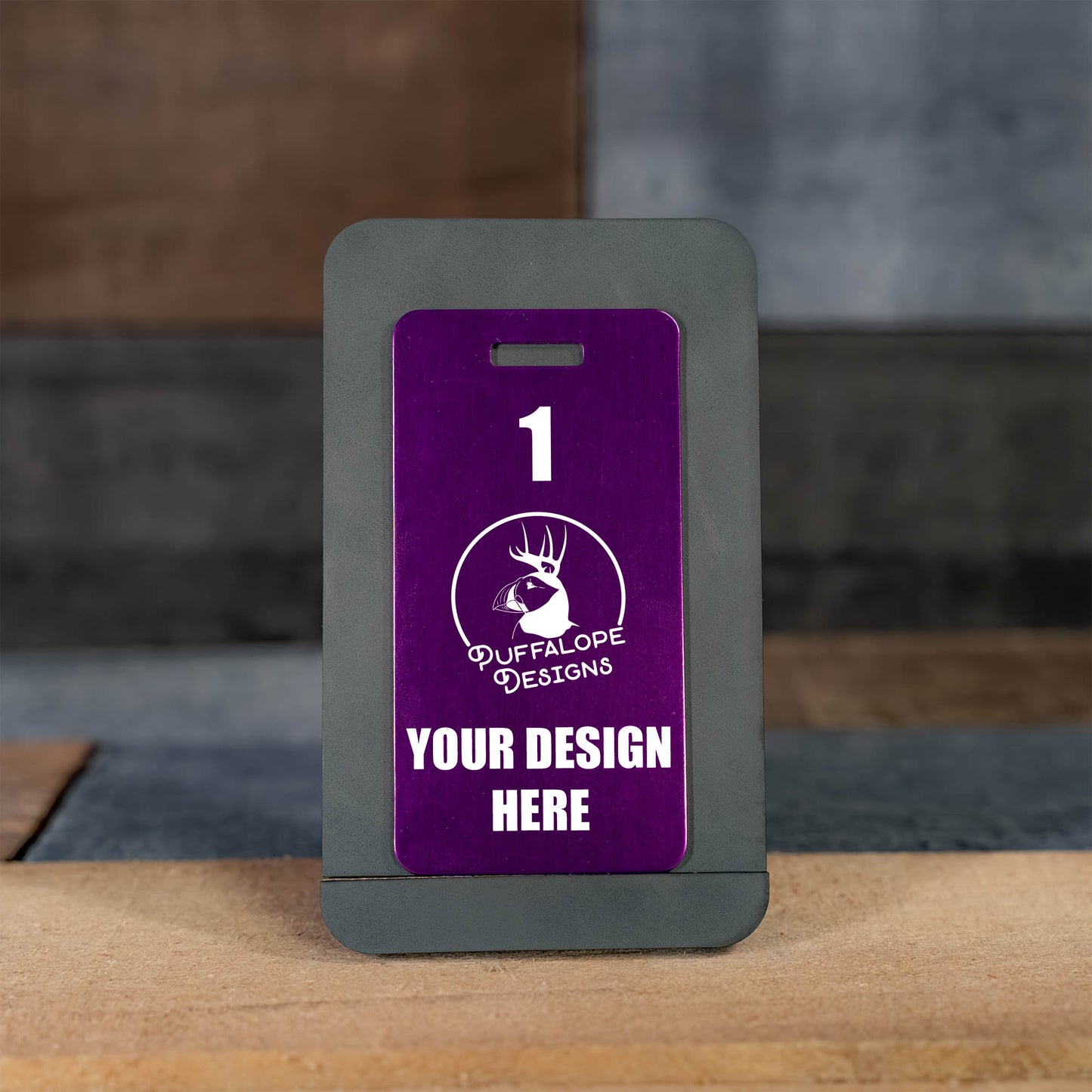 Custom Metal Disc Golf Bag Tags