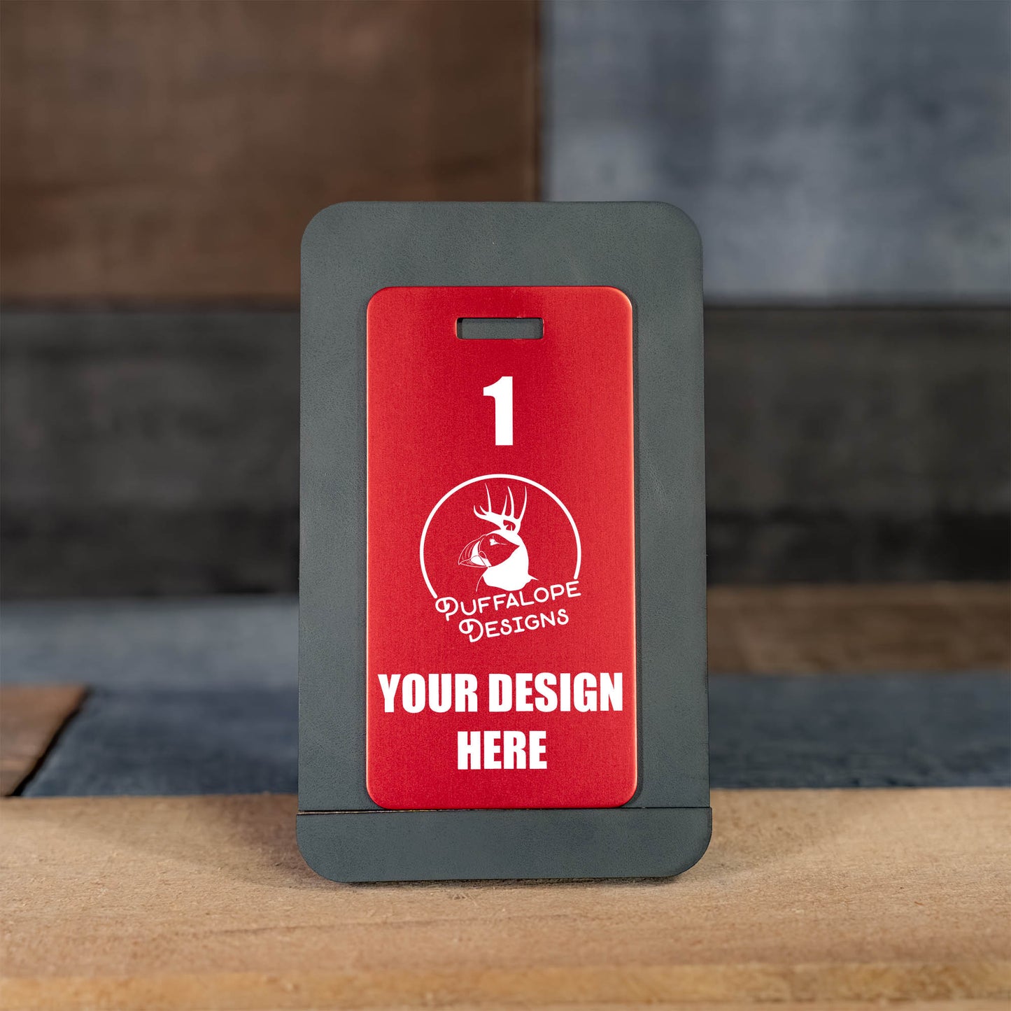 Custom Metal Disc Golf Bag Tags